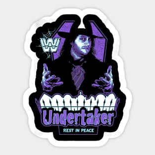 Undertaker Rest In Peace Sticker